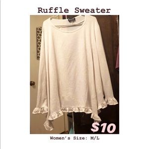 Ruffle Sweater